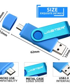 JASTER High Speed USB Flash Drive OTG Pen Drive 128gb 64gb Usb Stick 32gb 256gb Pendrive Flash Disk for Android Micro/PC 3