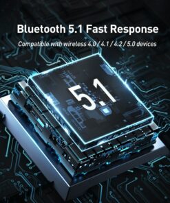 Baseus USB Bluetooth Adapter Dongle Adaptador Bluetooth 5.1 for PC Laptop Wireless Speaker Audio Receiver USB Transmitter 2