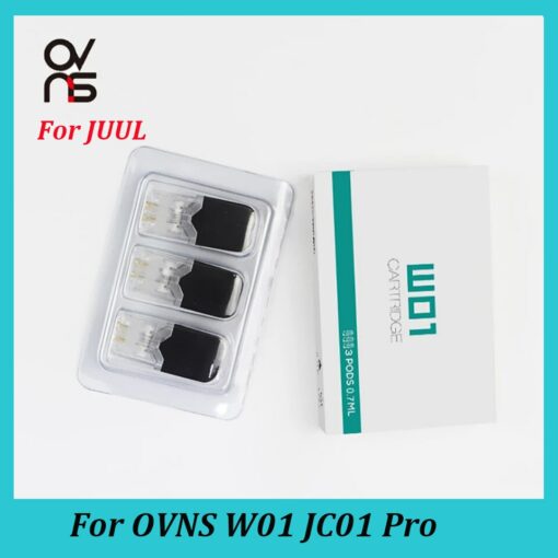 3pcs Universal Ovns W01 W02 Jc01 Pro 0 7ml Replacement Cartridge Pod For Juul.jpg