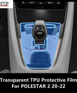 For Polestar 2 20 22 Car Interior Center Console Transparent Tpu Protective Film Anti Scratch Repair 5.jpg