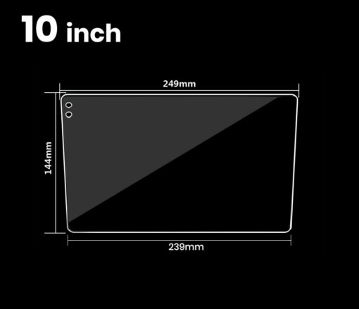 Junsun Car Radio Tempered Glass Film 9 And 10 1 Inch Waterproof Scratch Resistant Explosion Proof 6.jpg