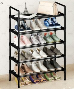 Simple Shoe Rack Metal Shoe Shelf Footwear Shoe Rack Living Room Space Saving Shoes Organizer Stand.jpg