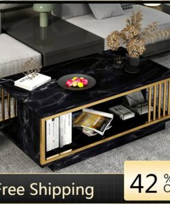 Storage Coffee Table Decoration Accessories Luxury Design Living Room Coffee Table Dining Dressing Table Basse Dining.jpg